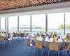 Panoramic restaurant view